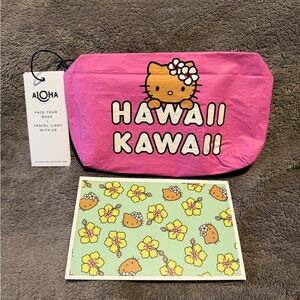 ALOHA Collection Hello Kitty Sanrio DFS Exclusive Mini Pouch